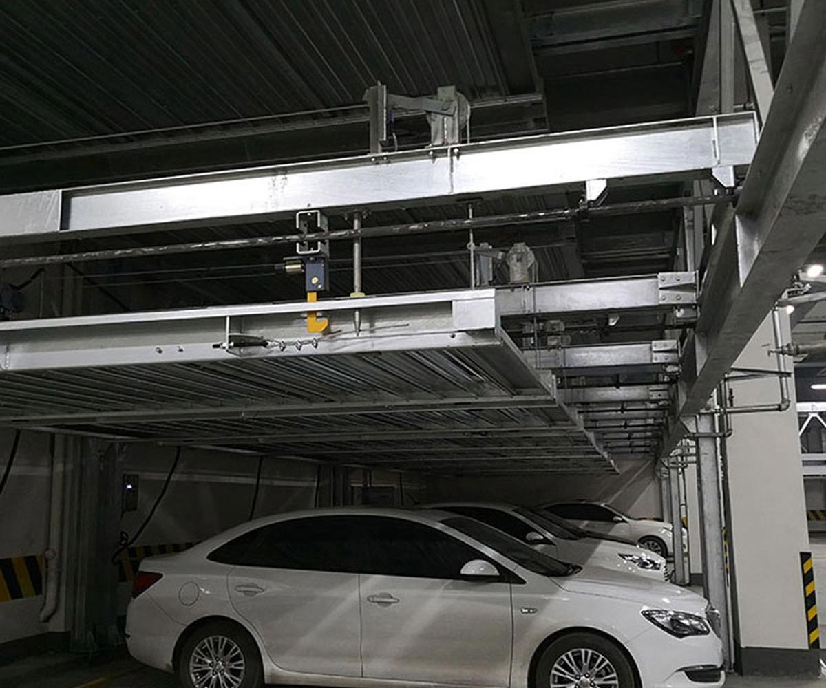 若尔盖双柱简易式立体停车库过规划