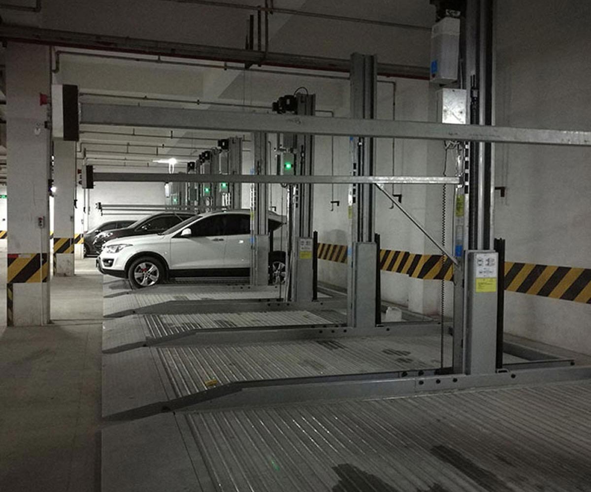 广汉两柱升降式机械停车租赁