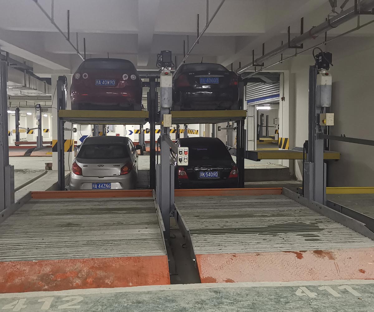 漾濞四柱升降式立体停车场
