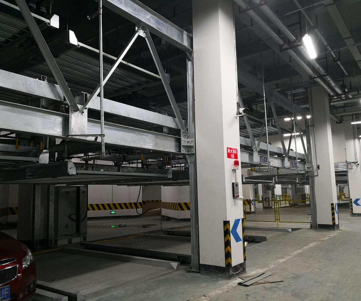 达川双层PSH型机械式停车库