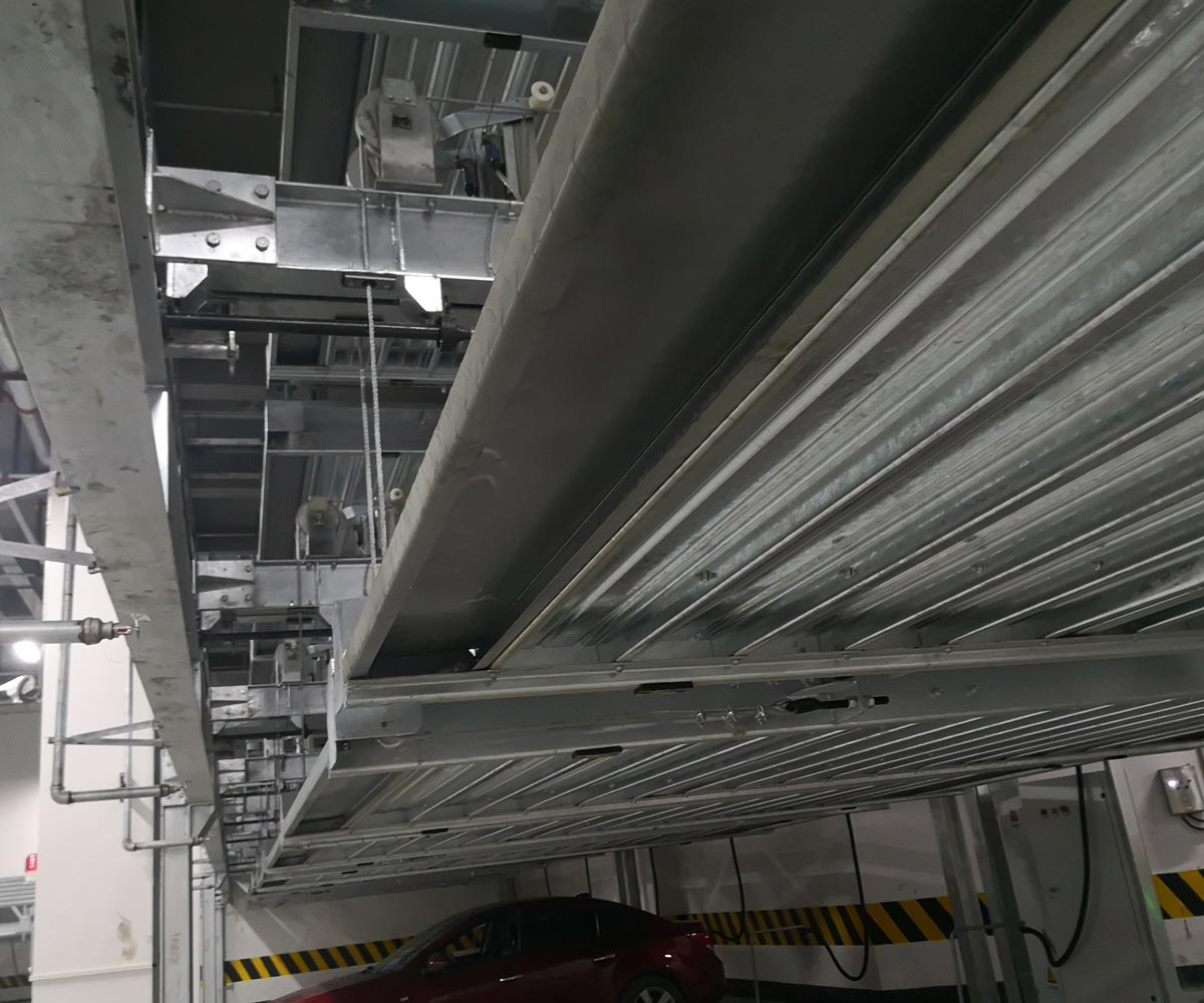PSH2重列二层升降横移机械式立体停车设备