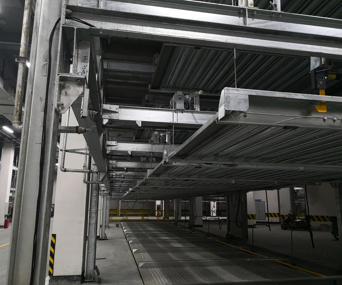 易门PSH3三层升降横移机械式立体停车设备